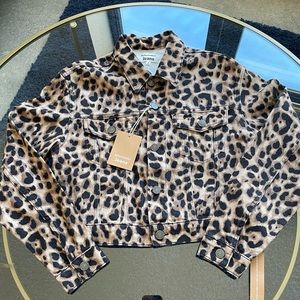 Reformation Cora Shrunken Denim Jacket